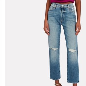 MOTHER The Trickster Straight Leg Jeans size 26